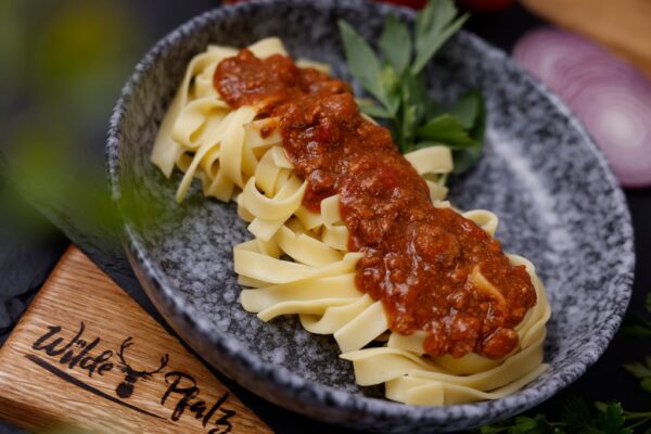 Reh-Bolognese im 500gr. Glas